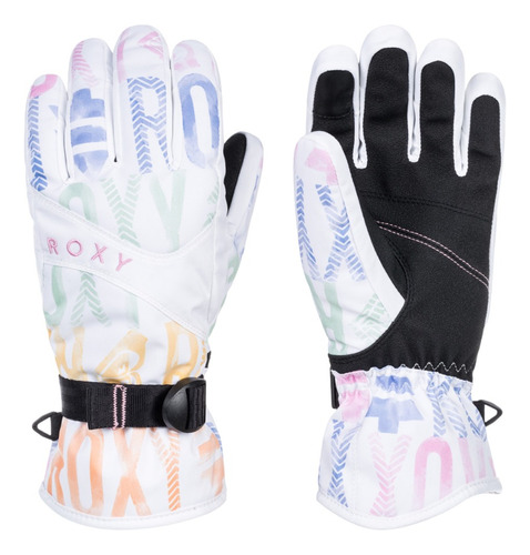 Guantes Roxy Mujer Jetty Solid Ski Snowboard Impermeables