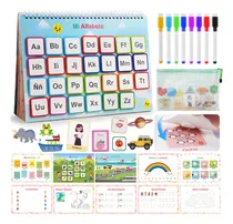 Comprar Gvfyy Libro Ocupado Español Para Niños, Magic Calligraphy Cuaderno De Caligrafía Reutilizables, Libro De Actividades De Aprendizaje Preescolar Para Niños, Juguetes Educativos Sensoriales Montessori