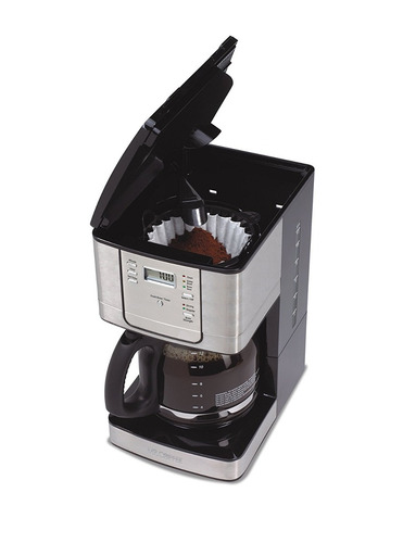Mr. Coffee 12 Tazas Cafetera Programable, Acero Inoxidable