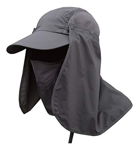 Sunsports Unisex Upf 50+ Sombrero De Protección Solar Con Co