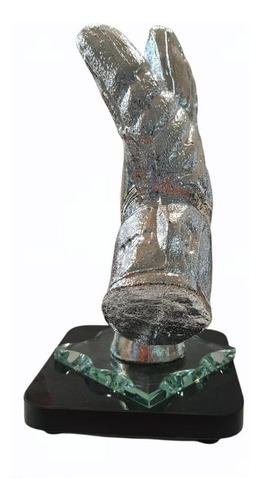 Imagen 3 de 4 de Trofeo Chapado De Premiacion Guante De Portero