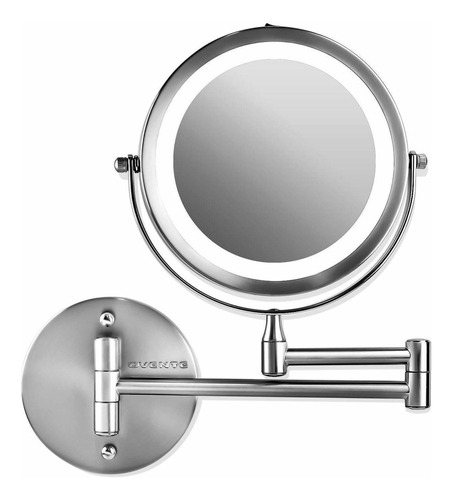 Espejo De Maquillaje Ovente Con Luz, 7'', Dual Zoom