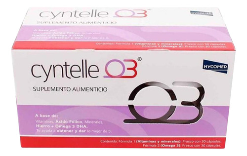 Cyntelle 03 Caja Con 2 Frascos De 30 Cápsulas