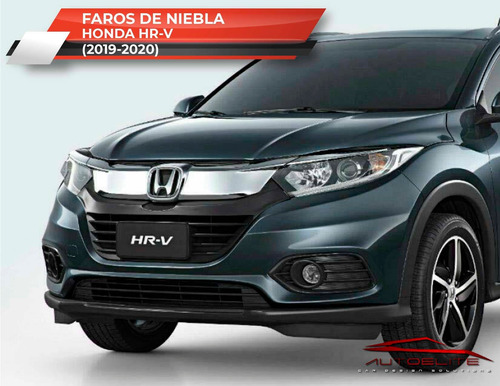 Imagen 6 de 10 de Kit Faros Niebla Honda Hr-v 2019 2020 2021 Biseles Y Switch