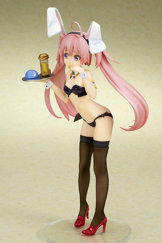 Figura De Pvc A Escala 1/7 Quesq That Time I Got Reincarnated As A Slime: Milim Nava (estilo Bunny Girl), Multicolor