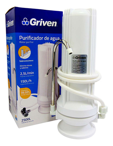 Filtro Purificador De Agua Sobremesa 1 Etapa