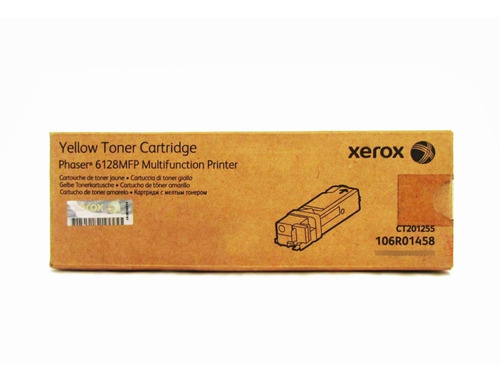 Cartucho De Tóner Xerox 6128mfp Amarillo Original Ct201255