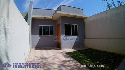 Imagem 4 de 18 de Casa À Venda, 58 M² Por R$ 190.000,00 - Jardim São Paulo - Londrina/pr - Ca1999