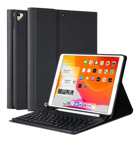 Funda De Teclado Español De Negocios Para iPad Mini1/2/3 De