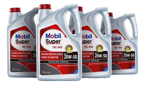 Mobil Super Trc-pro 20w-50 Caja 4x5l Api Sp Mobil 125013