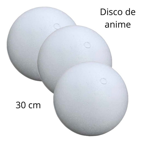 Imagen 3 de 3 de Discos O Bases De Anime 30cm Pack 100 Unidades Marca Darnel