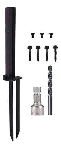 Kit De Anclaje Para Postes De Cerca, Reparación De Postes