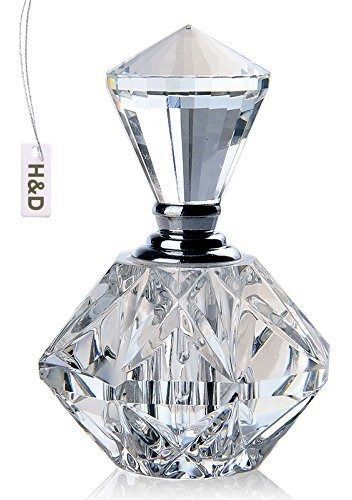H Y D Clear Crystal Empty Mini Botella De Perfume Rellenable