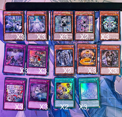 Base Labrynth, Deck Laberinto, Cartas Yugioh