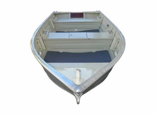 Bote De Aluminio Uai Bigua 350 + Motor Parsun 3.6 Hp