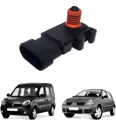 Sensor Map Pressao Renault Clio Kangoo Twingo  7700106644