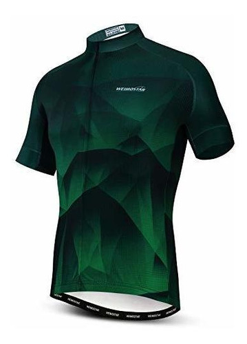 Mens Cycling Jersey Short Sleeves Mountain Bike Shirt Mtb To