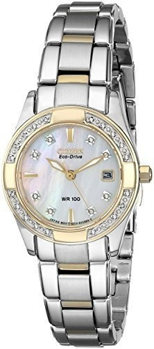 Citizen Womens Ecodrive Reloj De Dos Tonos Regente