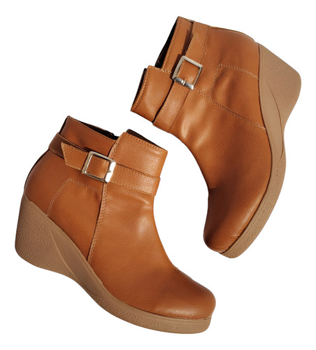 Botas Taco Chino Mujer Suela Comodas