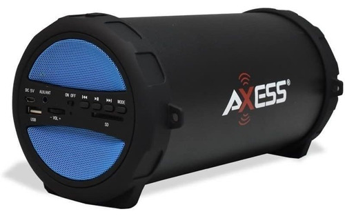 Axess Spbt1041-bk, Parlante Bluetooth De Alta Fidelidad De 3