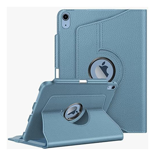 Funda Para iPad 10th Generacion Giratoria 360 - Ocean Blue