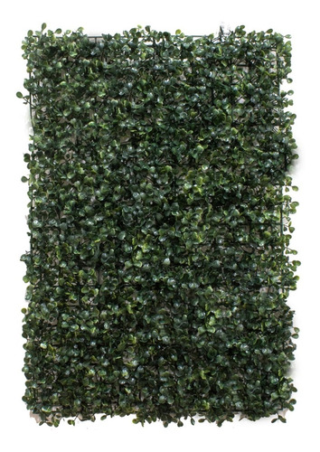 Follaje Verde Sintetico Muro Barda Interior 60x40cm 10 Pzas