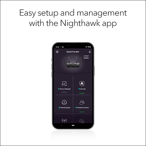 Netgear Nighthawk 5-stream Ax3600 Dual-band Wifi 6 Router