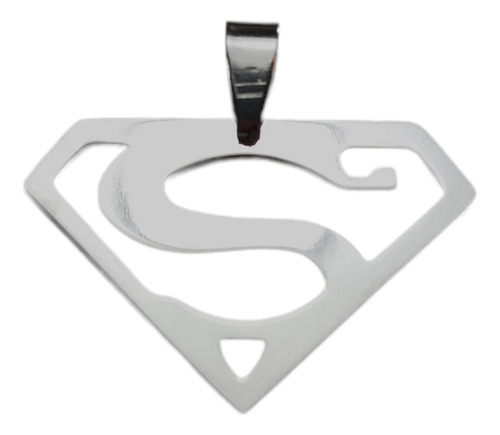 Dije Logo Superman Calado Acero Quirurgic (sin Cadena)
