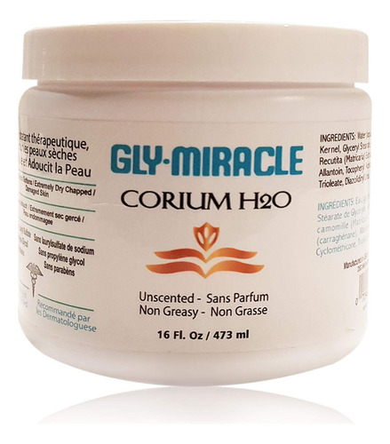 Gly Miracle Corium H2o Humectante Para La Piel Sensible, Sin