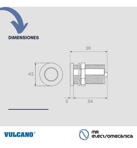 Imagen 5 de 10 de Pulsador Neumatico Blanco Vulcano 32mm Piscina Hidromasaje