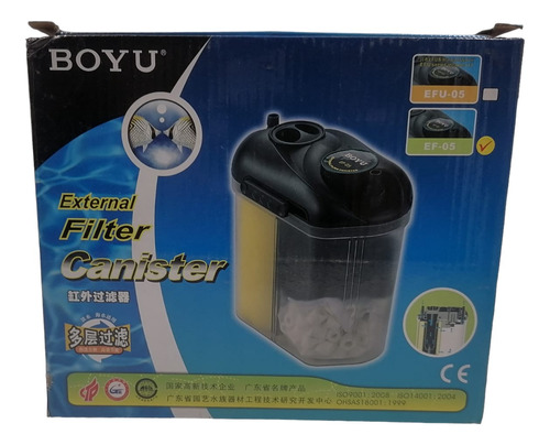 Boyu Filtro Canister Ef05 100l Acuario Peces Pecera 