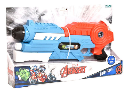Avengers Pistola De Agua Water Shoot Chica Ditoys Disney