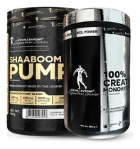Comprar Pack Shaaboom Pump 44serv. + Creatina Kevin Levrone 500gr Sabor Fruit Punch - Sin Sabor