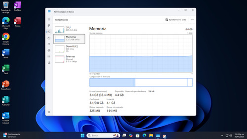 Computadora Escritorio, 8 Gb, Intel I5 3.20 Ghz 480 Ssd Wifi (Usado)