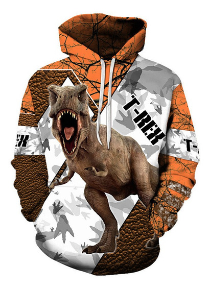 Romanosmodas T Rex Polerón Estampado Dinosaurios Romanosmodas T Rex Polerón Estampado Dinosaurios