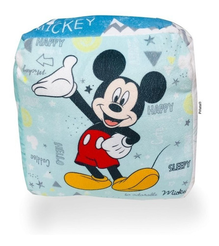 Almohadón Cubo Mickey Bebé Piñata