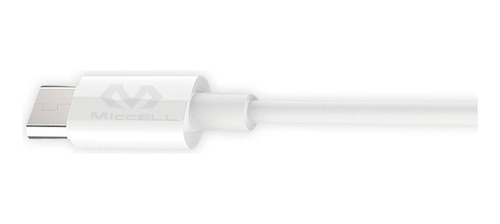 Cargador De Pared Tipo C A Lightning Miccell Color Blanco