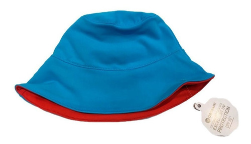 Imagen 2 de 4 de Gorro Piluso Niños Reversible Proteccion Solar Origami