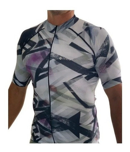 Camisa Bike Ciclista C/ Zíper Total Masculina - Trinys