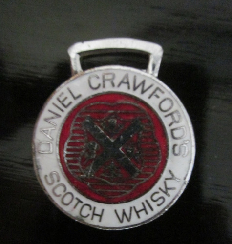 Medalla Whisky Daniel Crawfords Metal Y Esmalte