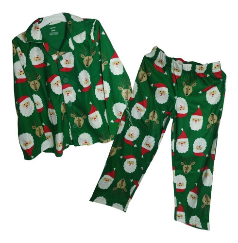 Pijama De Navidad Carters Niños Dos Piezas