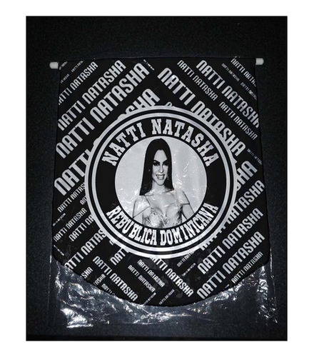 Banderin De Paño 36cm Natti Natasha