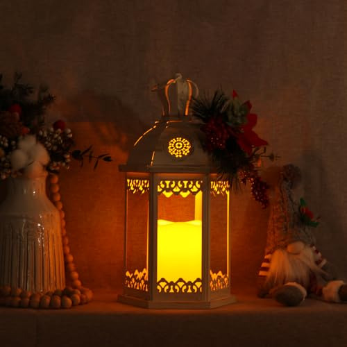 Decoraciones De Navidad Para El Hogar De Decorkey, Linterna