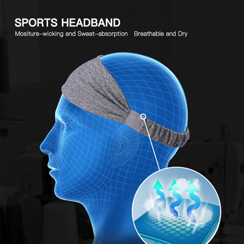 K Diadema Deportiva Transpirable De Alta Elasticidad For
