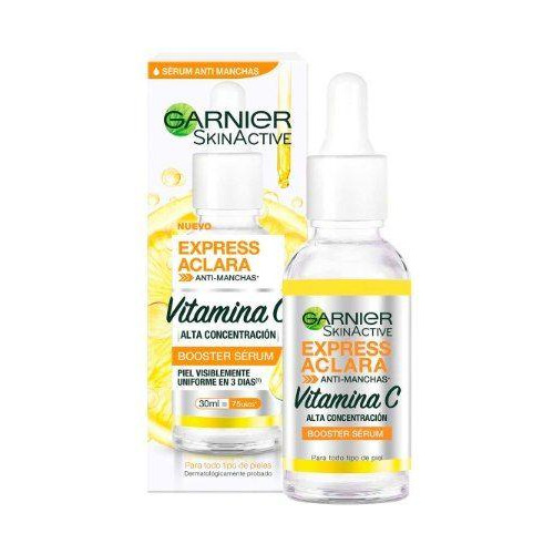 Pack Garnier: Serum Exp. Aclara +micelar Bifásica +eco Pads