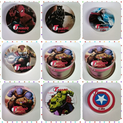 Latitas Para Souvenir Personalizadas X 20
