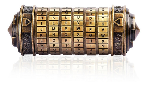 Imagen 7 de 10 de Código Da Vinci Mini Cryptex Collares + Anillos San Valentin