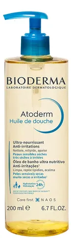Bioderma Atoderm Óleo De Banho Higiene Hidratante Diária 200ml
