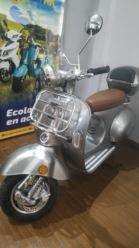 Imagen 7 de 25 de Scooter Moto Electrica Vespa Vintage Siambretta No Zanella
