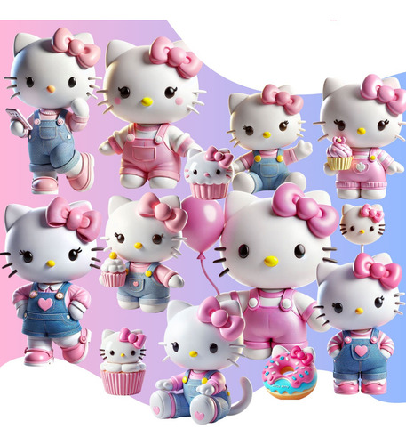 Kit Digital Cliparts Imagenes Png Fondos Hello Kitty